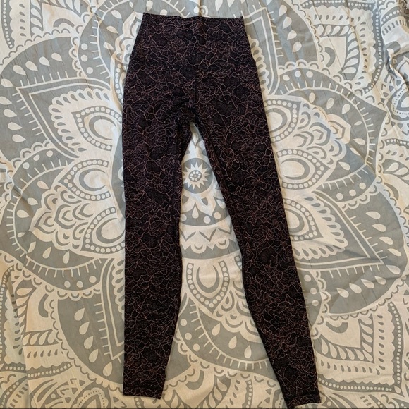 Lululemon Align Legging 28” Lacescape Spanish Rose - Picture 4 of 8